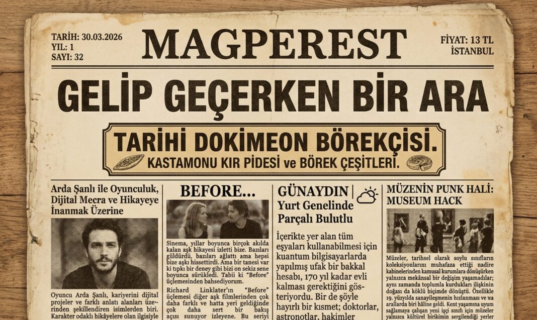 Gelip Geçerken Bir Ara